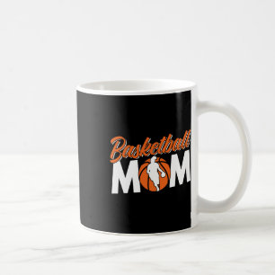 Caneca De Café Jogador de treinador de basquete da equipe da mãe