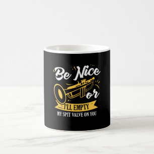Caneca De Café Jogador de Trompete de Trompete Gift Engraçado Tru