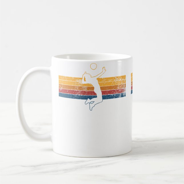 Caneca De Café Jogador de Volei (Esquerda)