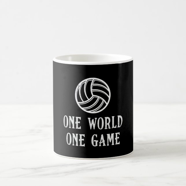 Caneca De Café Jogador de Voleibol One World Game (Centro)