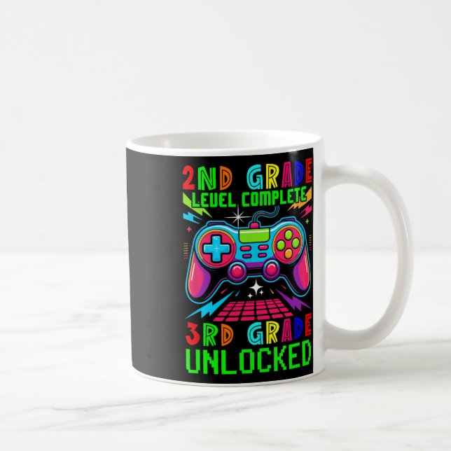 Caneca De Café Jogador Desbloqueado do Nível de segundo Completad (Direita)