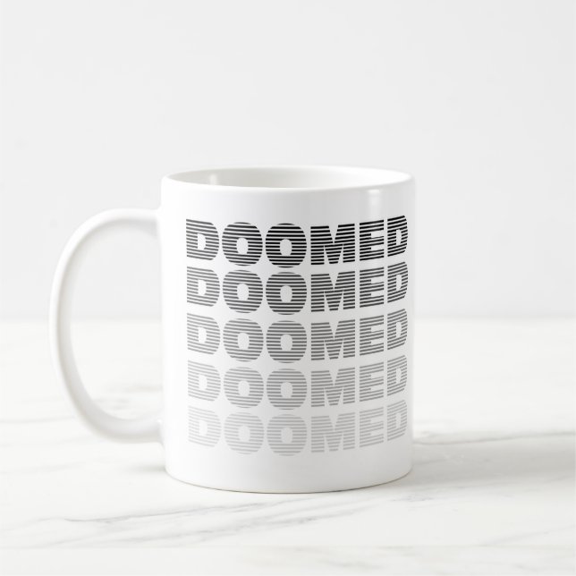 Caneca De Café Jogador Doomed (Esquerda)