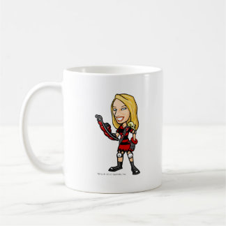 Caneca De Café Jogador dos funcionarios da ilha de Krawk da viola