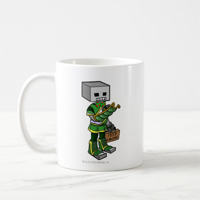 Caneca De Café Jogador dos funcionarios de Lawyerbot Brightvale (Esquerda)