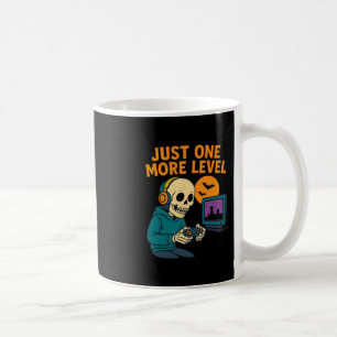 Caneca De Café Jogador Esqueleto – Só Mais Um Nível