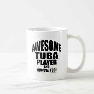 Caneca De Café Jogador impressionante da tuba