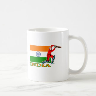 Caneca De Café Jogador indiano do grilo