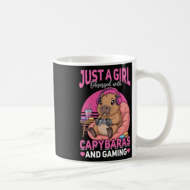 Caneca De Café Jogador Jogo Capyra Video Game (Direita)
