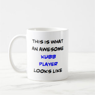 Caneca De Café jogador kubb, incrível