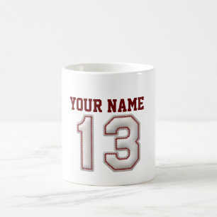 Caneca De Café Jogador número 13 - pontos legal do basebol