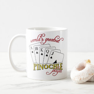 Caneca De Café Jogador Pinochle