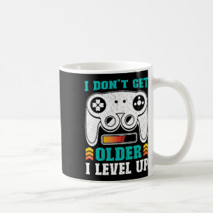 Caneca De Café Jogador Retro Não Fica Mais Velho Eu Subo de Level