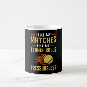 Caneca De Café Jogador tênis Correspondente da Corte Esportiva En