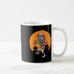 Caneca De Café Jogador Zombie Jogador de Halloween Esporte Gi