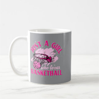 Caneca De Café Jogadora de Basquete Mulheres Apenas Uma Garota Qu