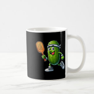 Caneca De Café Jogadora engraçada de pickleball feminino remo pic