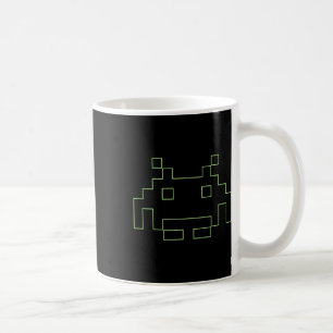 Caneca De Café Jogadores de Alienígena Espacial Retroativos do Jo