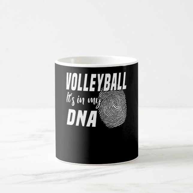 Caneca De Café Jogadores de Voleibol de Bola Ama (Centro)