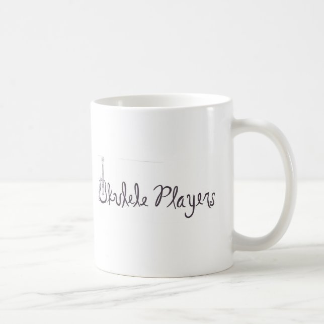 Caneca De Café Jogadores do Ukulele (Direita)
