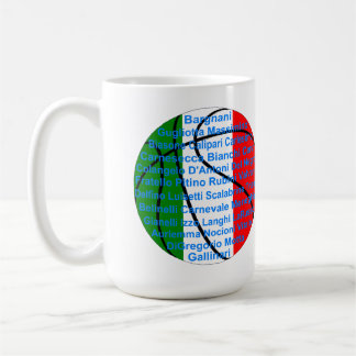 Caneca De Café Jogadores Italianos Americanos de Basquetebol