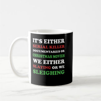 Caneca De Café Jogar ou Dormir - Natal Engraçado