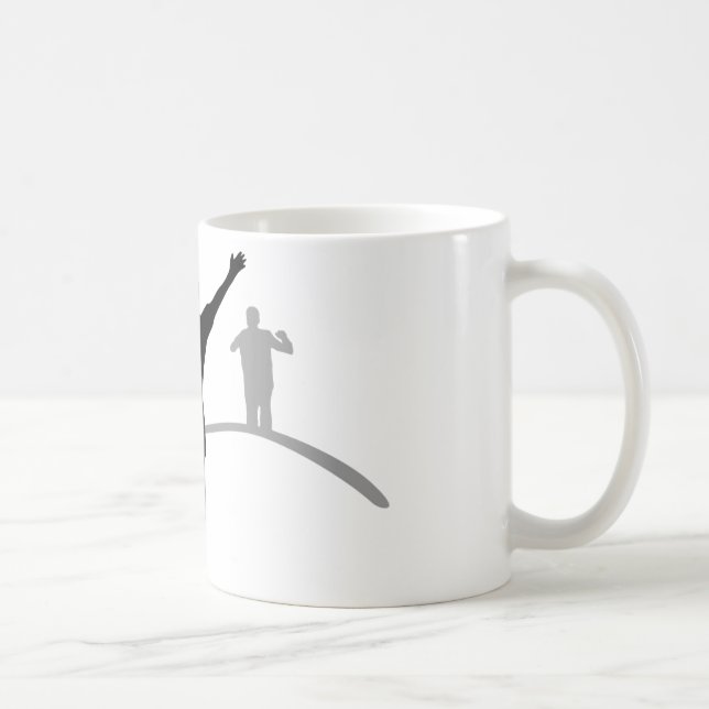 Caneca De Café Jogger desporto fazer jogging (Direita)