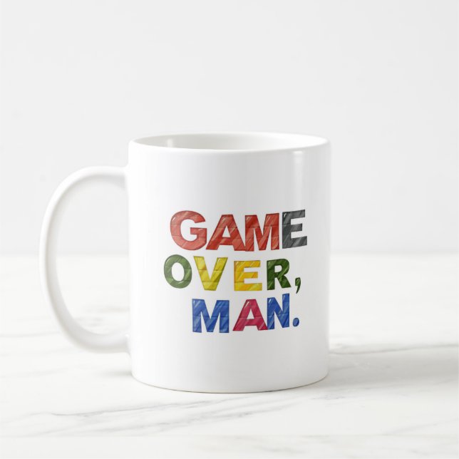 Caneca De Café Jogo Acabado, Cara (Esquerda)