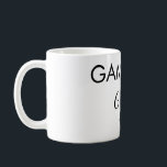 Caneca De Café Jogo ativado adicionar nome do casal festa de casa<br><div class="desc">design</div>