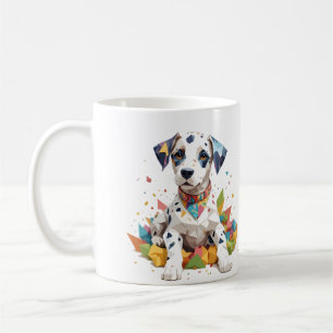 Caneca De Café Jogo Dalmático Brincadeira Adorável Pet Colorido d