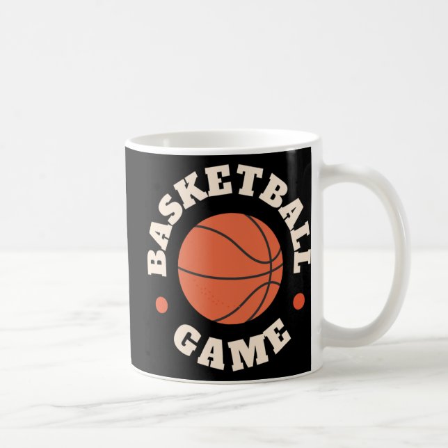 Caneca De Café Jogo de basquete (Direita)