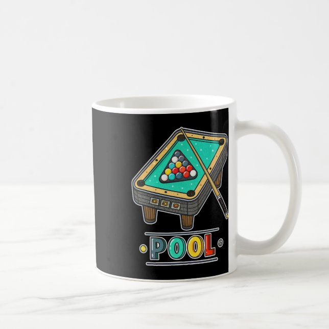 Caneca De Café Jogo de Bilhares da Mesa de Diversão (Direita)