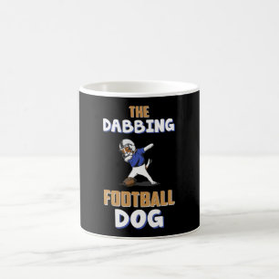 Caneca De Café Jogo de Cachorro Batida de Futebol Americano Ideia