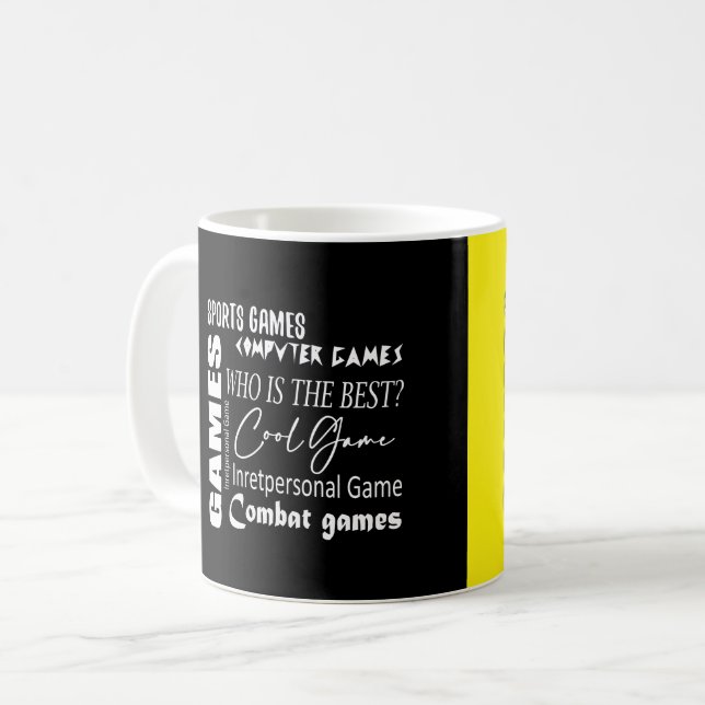 Caneca De Café Jogo de computador jogador (Frente Esquerda)