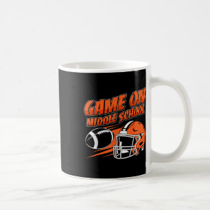 Caneca De Café Jogo de Futebol no Ensino Médio de Volta às Aulas