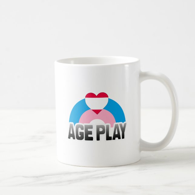 CANECA DE CAFÉ JOGO DE IDADE ARCO-ÍRIS (Direita)