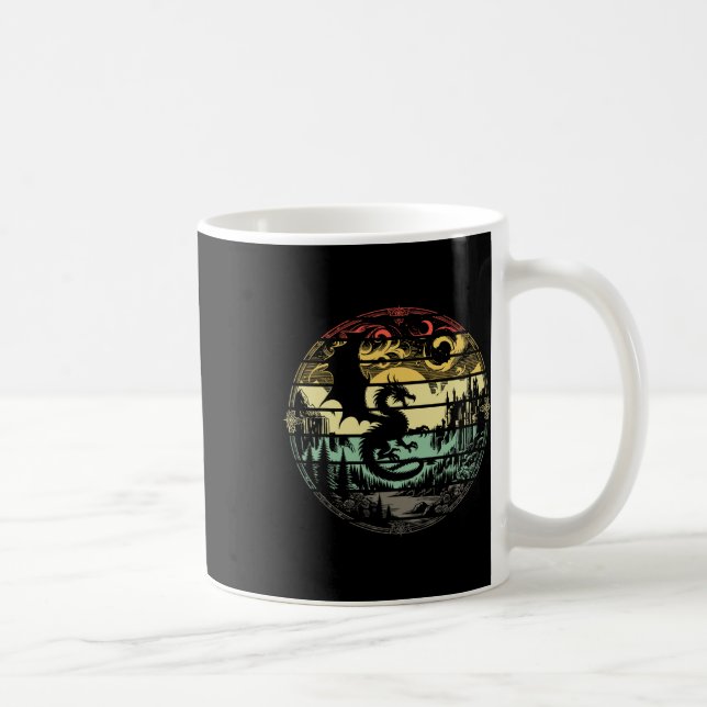 Caneca De Café Jogo De Interpretação De Papel Rpg Mestre D20 Mesa (Direita)