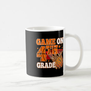 Caneca De Café Jogo De Meninos No Bysketbyll Do 4º Grau Voltar Pa
