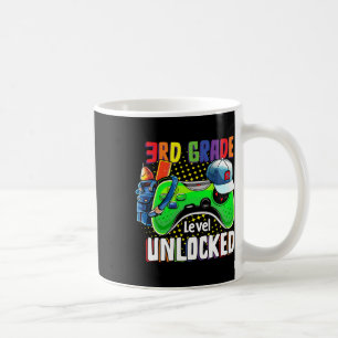Caneca De Café Jogo De Vídeo Desbloqueado De Nível Terceiro