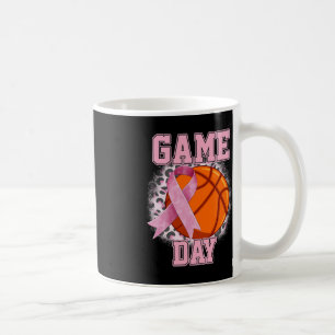 Caneca De Café Jogo Dia do Cancer de Mama Aconselhamento de Basqu