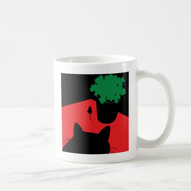 CANECA DE CAFÉ JOGO DO CAT E DO RATO (Direita)