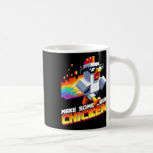 Caneca De Café Jogo Engraçado Humor Meme Faça Algum Pixel Art de 