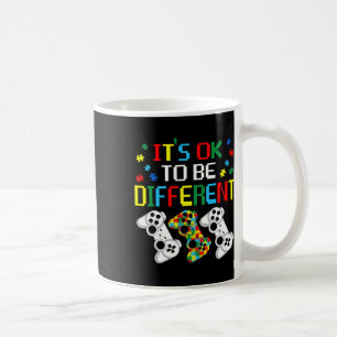 Caneca De Café Jogo 'Está Tudo Bem Ser Diferente' Meninos Conscie