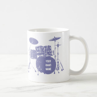 Caneca De Café Jogo feito sob encomenda do cilindro da banda