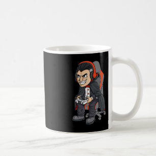 Caneca De Café Jogo Halloween Vampiro Assustador Garotos Jovens