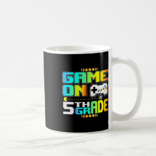 Caneca De Café Jogo No Jogo Da Grau 5 Gaming De Vídeo De Volta À