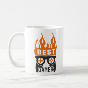 Caneca De Café Jogos com a melhor tipografia da controladora de j