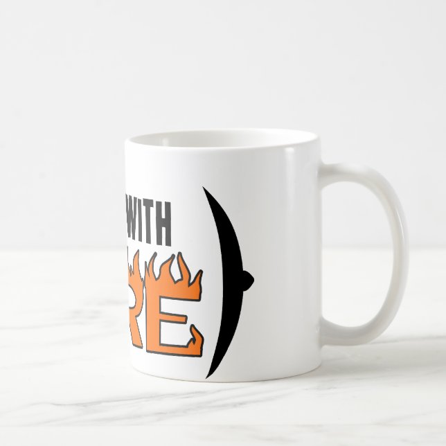 Caneca De Café Jogos com fogo (Direita)