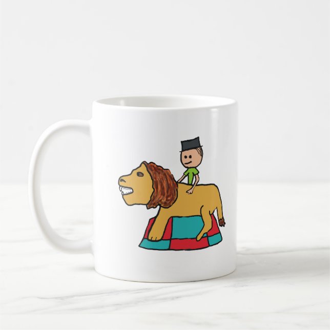 Caneca De Café Jogos de Leão (Esquerda)