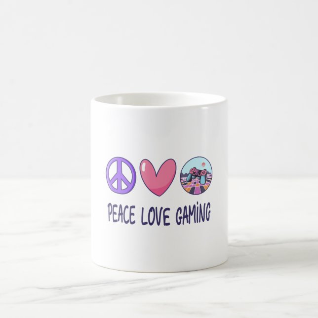 Caneca De Café Jogos de Paz e Amor (Centro)
