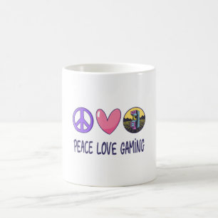 Caneca De Café Jogos de Paz e Amor